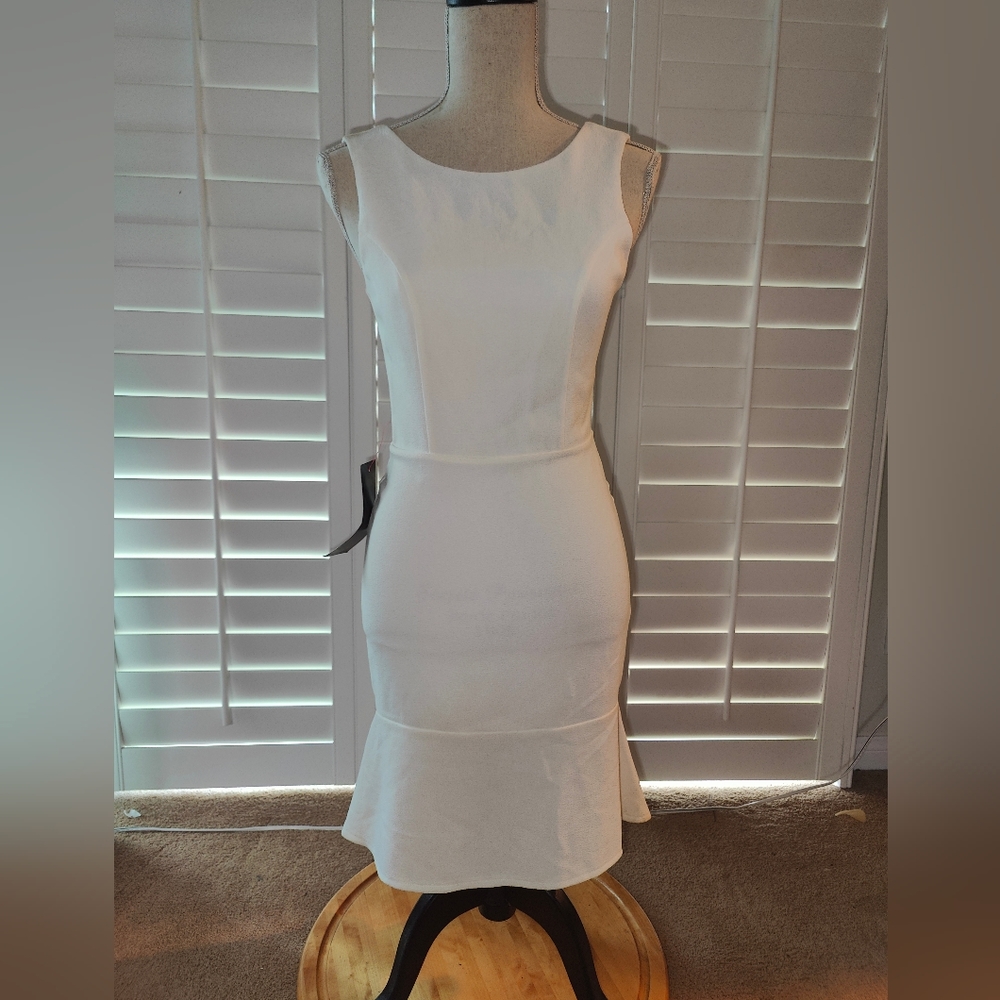 White Bebe dress